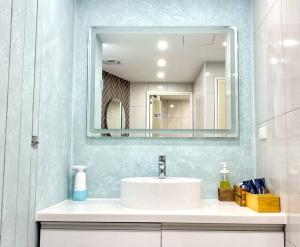 Un baño de 九份沐石原宿二館mu shi b&b