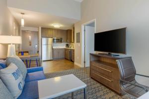 Kuchyň nebo kuchyňský kout v ubytování Residence Inn Providence Downtown