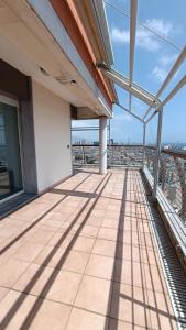 Balkon lub taras w obiekcie Attico con Vista su Genova