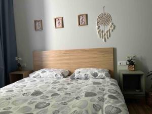 Postel nebo postele na pokoji v ubytování Apartment Jõesuu