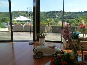 Nespecifikovaný výhled na hory nebo výhled na hory při pohledu z bed and breakfast