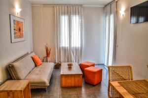 Posezení v ubytování Iro Suites
