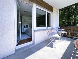 Balcone o terrazza di Panorama hideaway apartment near Zermatt with parking!