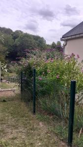Zahrada ubytování Gite des Belles Fontaines