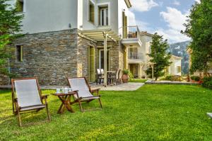 Zahrada ubytování Iro Suites