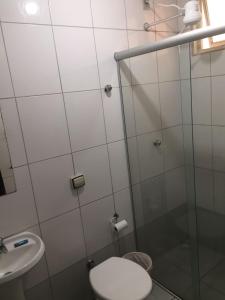 Koupelna v ubytování ORSI HOTEL