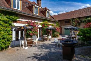Zahrada ubytování Auberge de l'Arc en Ciel