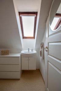 Kupaonica u objektu Cozy 1-bedroom Apartment in Aalborg