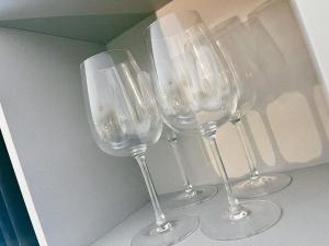 Nápoje v ubytování Pfälzer Weinperle mit Terrasse