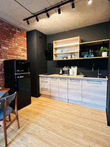 Kuhinja oz. manjša kuhinja v nastanitvi Apartament LOFTykocin