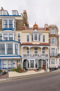 a large building on the side of a street at Magnificent house with Harbour view - Ramsgate in Ramsgate
