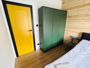Postelja oz. postelje v sobi nastanitve Apartament LOFTykocin