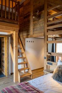 Postel nebo postele na pokoji v ubytování Hotel Cote Brune