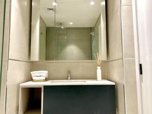 Koupelna v ubytování Elegante monolocale con balcone - 50m dalla metro