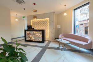 Posezení v ubytování Bellevue Boutique Hotel