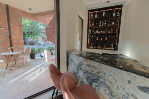 Posezení v ubytování Bellevue Boutique Hotel