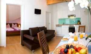 Кухня или мини-кухня в Haus Diamant
