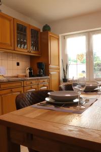 Köök või kööginurk majutusasutuses Gasthaus Wini