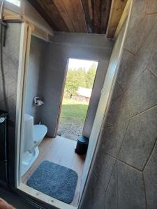 Koupelna v ubytování Hemma fran Hemma - Glamping