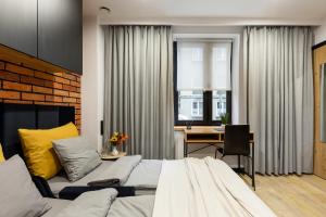 Posezení v ubytování Bedthoven lofts you! Self Check-in & Parking
