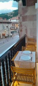Balkón nebo terasa v ubytování Apartamento Corazón de Liébana