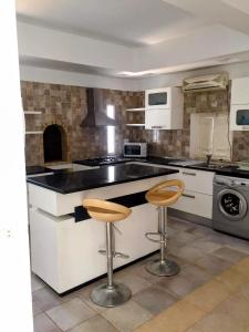 Köök või kööginurk majutusasutuses VILLA "Mezraya" à 500 m de la plage - DJERBA