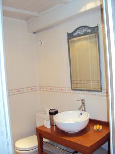 Ванная комната в Maison d'Hotes du Vert Vallon