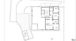 Plán poschodí v ubytovaní Momentum Apartment