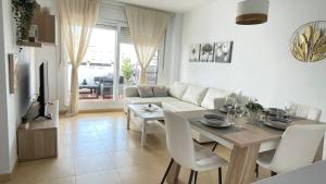 Posezení v ubytování Apartamento en Resort De Golf
