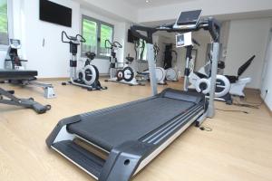 Fitness centrum a/nebo fitness zařízení v ubytování Parc Hotel Alvisse + 37 fotografií