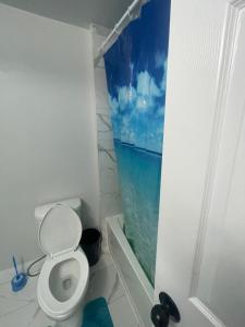 Ванная комната в Triple M Lodge Double