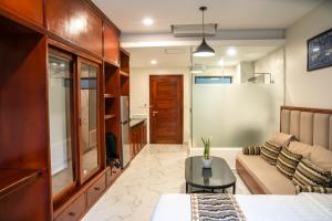 Posezení v ubytování Marvelinn Siem Reap