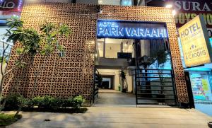 a building with a sign that reads park vanilli at Hotel Park Varaahi in Tirupati