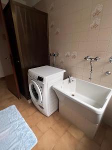Koupelna v ubytování Appartamento CASA DEI NONNI 2