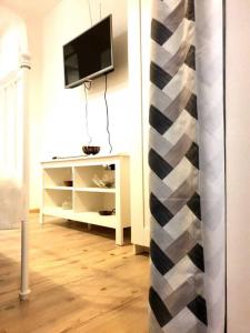 TV a/nebo společenská místnost v ubytování Studio apartman Barbeta