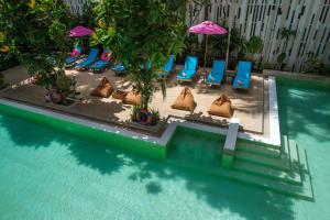 Het zwembad bij of vlak bij Aree Tara Ao Nang Krabi