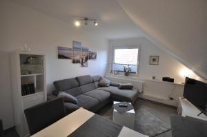 Posezení v ubytování Nr 28 - Ferienwohnung Am Yachthafen