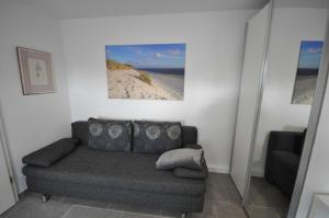 Posezení v ubytování Nr 28 - Ferienwohnung Am Yachthafen