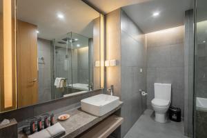 Koupelna v ubytování Riverdale Residence Xintiandi Shanghai