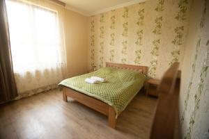 Letto o letti in una camera di Strawberry
