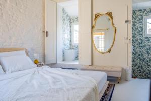 Postel nebo postele na pokoji v ubytování Casa Castelvecchio