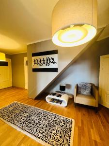 Posezení v ubytování Boutique Appartement