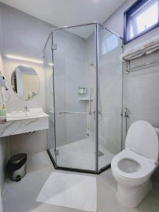 Koupelna v ubytování Hân Cao Hotel