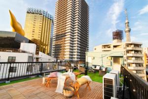 Budynek, w którym mieści się apartament
