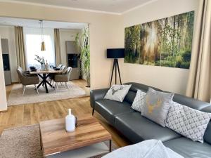 Posezení v ubytování Haus-Holiday-Ferienhaus-in-Bad-Sachsa