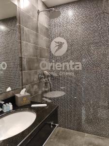 Koupelna v ubytování Orienta Hotel Gyumri