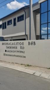 Fotografie z fotogalerie ubytování MOHALALITOE B and B v destinaci Maseru