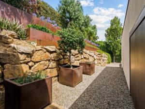 Zahrada ubytování Design villa sea views and lap pool