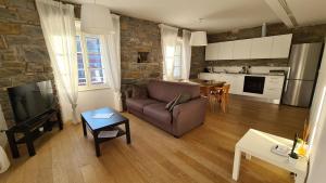 Kuchyň nebo kuchyňský kout v ubytování Ritter'S Rooms & Apartments + 67 fotografií