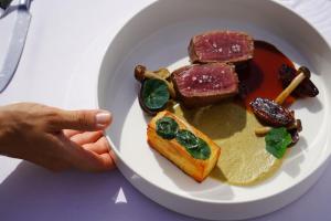 Essen im Hotel oder in der Nähe